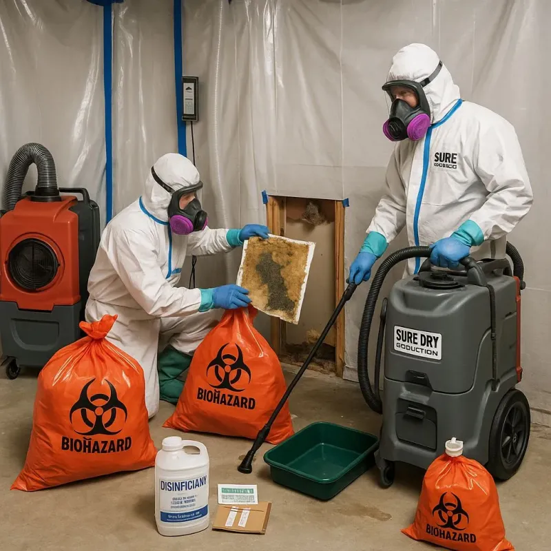 Contaminated Water Handling Protocols process in Plainfield, IL