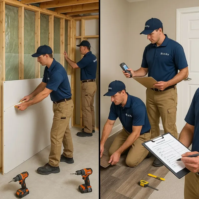 Repairs and Reconstruction process in Plainfield, IL